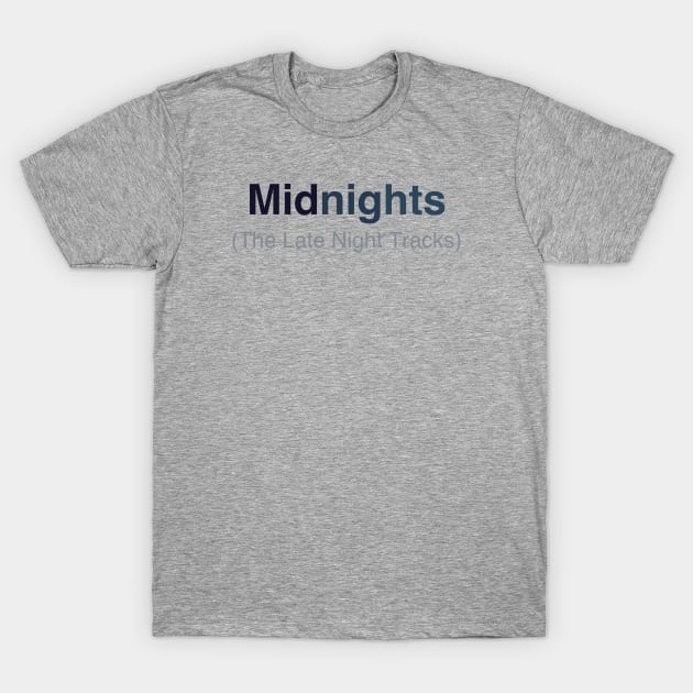 The Late Night Tracks T-Shirt by Likeable Design